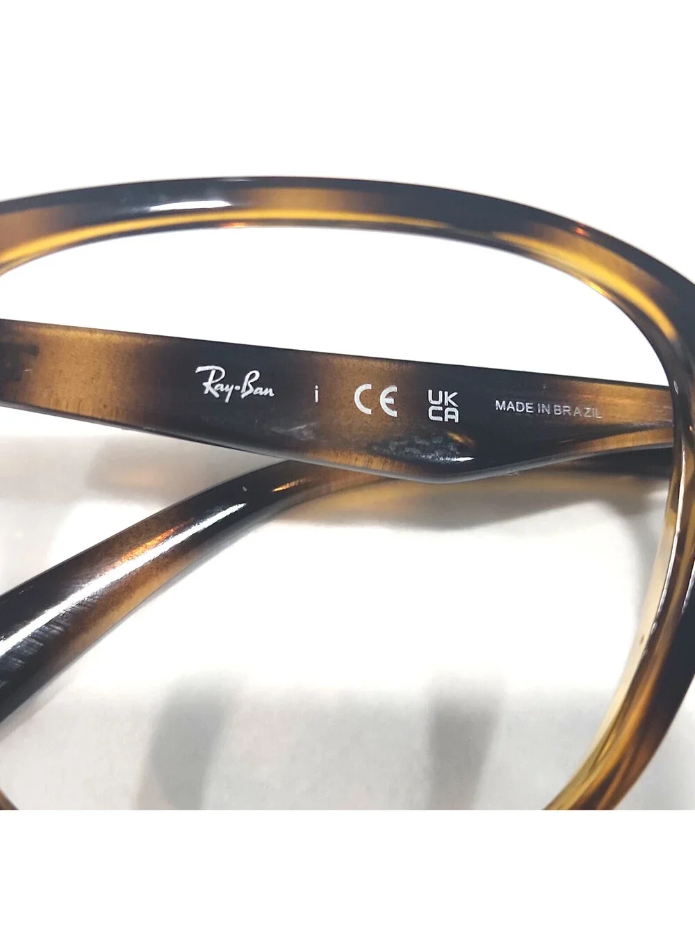 Ray Ban RB7177 2012 Tortoise Square Eyeglasses 51-18 140